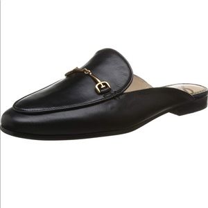 Sam Edelman Linnie Mule Black Leather shoes loafer